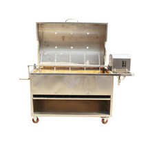 바베큐그릴 숯불 구이 양꼬치 스토브 그릴 돼지 오븐 특수 전기 로스트 바베큐 램 생크, 1500x800x 통합로