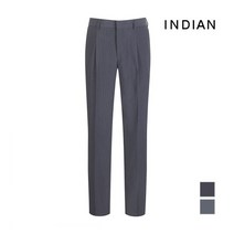 [인디안] [INDIAN] 남성 히든버튼 잔체크 팬츠_MITDLTM3309