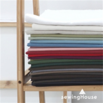 [대폭/린넨코튼]린넨 무지원단 26종, 8.보라