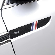 (모스트픽) 르노삼성 SM6 탈리스만 사이드 휀다 3색 라인 포인트 몰딩 커버 익스테리어 튜닝 용품, SM6-로고탈리스만-화이트