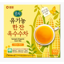 순작 유기농 한잔 옥수수차, 1개, 100티백