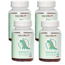 어린이 아기 유아 청소년기 키즈 초등 중 고등학생 종합 멀티 비타민 A D B 영양제 성장기어린이 뼈 눈건강 맛있는 종합영양제 구미 젤리 츄어블 2.2g x 60꾸미(1박스), 4박스