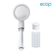 에콥 고품격 프리미엄 필터샤워기 헤드 수압상승 욕실 염소제거 녹물제거 샤워기, 샤워기 본품 필터포함