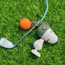 베르데 스누피 찰리 캐릭터 골프 골프채 티꽂이 티걸이