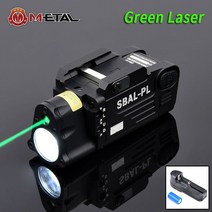 SUREFIRE 후레쉬 슈어파이어 LED 밀리터리 써치라이트 전술 컴벳라이트 라이트 조명, 3. 흑/ 녹색 레이저 + 백색광