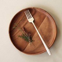 놋담 방짜유기 유기 달 포크, 단품