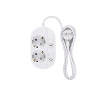 오성정밀 개별 통합 스위치 멀티탭 + 안전커버 3개 세트 1.5m 2.5m 4.5m, 개별 스위치, 2구