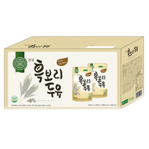 건국 흑보리 두유 선물세트, 190ml, 20개