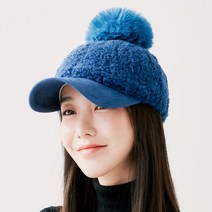 방울퍼 뽀글이볼캡 스웨이드 겨울방한모자 6컬러