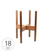 포레스트 원목화분받침대 우드스텐드(소)내경18cm월넛(오크색) 914143, 1개, 쿠팡 본상품선택