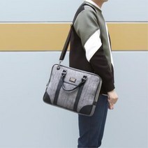 가성비 갑 오래사용하는 가죽손잡이 남자 서류가방 브리프백 데일리 출장 노트북전용 LG그램