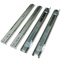 퀸넥스- SUNJIN 밥통 댐핑 서랍 가구 3단볼 광폭 슬라이드 레일 600 ~ 1000, 3단 밥통 볼레일(광폭)/500mm 2개(1조)