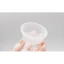 슬라임 압정 자석 보관 원형 투명 통 소분용 비어있는 립밤 소분통 샘플 빈