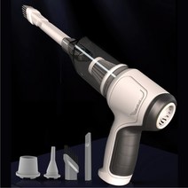 독일기술 3in1 무선 다기능 청소기 원룸 책상 컴퓨터 건식코아드릴 먼지흡입, 그레이