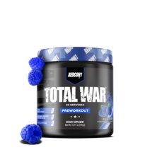 Redcon1 TOTAL WAR 토탈 워 30서빙, Blue Raspberry, 1개
