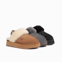 시즌오프픽 호주 Ozwear UGG 정품 여성 플랫폼 어그 밴드 슬리퍼 OB724PEB
