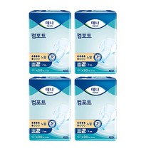 [살구나무몰] 테나 컴포트 노말(30매x4팩) 성인기저귀 요실금 요양원 환자용 병원용