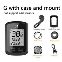 자전거네비게이션 XOSS G/G   자전거 컴퓨터 G 플러스 무선 GPS 속도계 방수 산악 블루투스 NT 지원 협상, 04 G