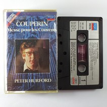 (중고 카세트 테이프) 쿠프랭. 수도원을 위한 미사. COUPERIN MESSE POUR LES CONVENTS. ORGAN PETER HURFORD
