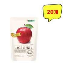 99.9 사과즙 파우치음료 170ml x 20개, 상세페이지 참조, 상세페이지 참조