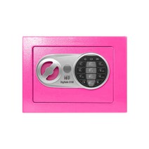 아이이피 i3100 디지털 미니금고 가정용 사무용 저금통 투입식금고, i3100_핑크