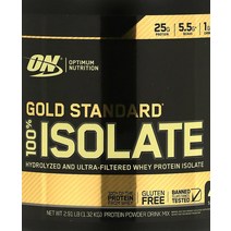 옵티멈 Gold Standard 100% 분리유청 단백질 Isolate 리치 바닐라 맛 1.32kg, 1개