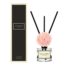 시즈넬 플라워 디퓨저 50ml 메리골드 핑크, 바나나