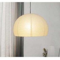 이사무노구치 아카리 조명 조지넬슨 버블램프 페이퍼 램프 샹들리에 실내 무드등, 02반구등커버+행거라인+16W변광