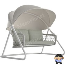 야외그네 2-3인용 흔들 의자 정원 전원주택 고급형 카페 철재, 걸이형 그네의자 2인용