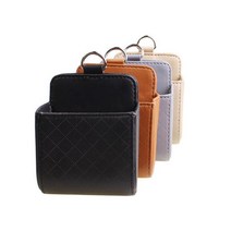 피케이글로벌 1+1 자동차 수납 포켓 정리함 송풍구형, 블랙 1+1