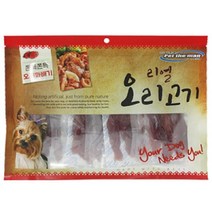 보더콜리 진돗개 대형견간식 오리꽈배기300g 펫스낵