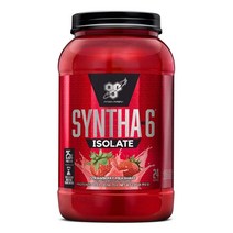 BSN 비에스엔 신타 6 아이솔레이트 프로틴 파우더 드링크 믹스 스트로베리 밀크쉐이크 0.9kg, 1개