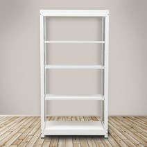 영진앵글 철제선반 경량랙 5단 무볼트 조립식 앵글 철제 선반, 1200X450, 5단(독립형), 높이1500