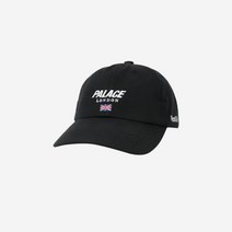 팔라스 런던 벤틸 6-패널 캡 블랙 - 22FW Palace London Ventile 6-Panel Black - 22FW
