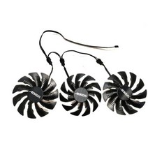 그래픽카드 팬 수리 부품 pld10015b12h 12v 0 55a t129215bu for gigayte aorus geforce gtx 1070 1080 ti rtx 2060, 세트