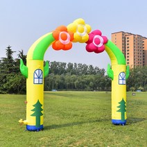 동물 에어바운스 에어 풍선 벌룬 아치 아치형 간판 게이트, 주문을 받아서 만들어질 수 있습니다 4-5 m 3개의