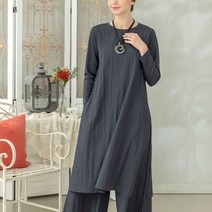 [디얼마미] 아우라 롱트임 블라우스 미시옷 빅사이즈 엄마옷 중년 여성 마담