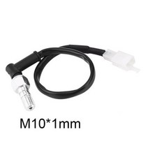 M10 1.0/1.25MM 오토바이 유압 브레이크 압력 후방 조명 스위치 중공 볼트 모터사이클 액세서리, M10 1MM