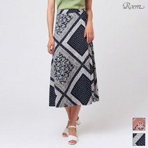로엠 에스닉 나염 롱스커트 RMWH938RQ2