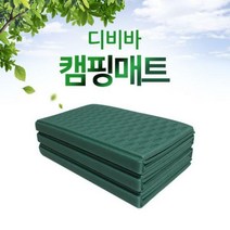 디비바 캠핑매트 대형 200x240 그린 (가방포함), y01_그린