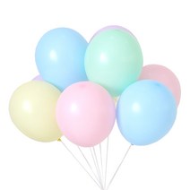 솜사탕 풍선세트 (10pcs)-벌룬 소품 풍선 꾸미기 데코 파티 이벤트 헬륨 재료 업체 파는곳