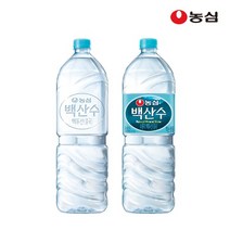 농심 백산수, 2L, 6개