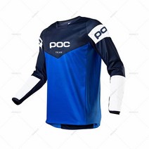 2021 남성용 다운힐 저지 산악 자전거 MTB 셔츠 오프로드 DH 오토바이 저지 팀 POC MOTOCROSS SPORTWEAR CLOTHING FXR BIKE