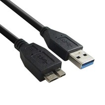 [wd외장하드케이블] 맘보케이블 USB3.0 삼성J3 도시바 씨게이트 WD 외장하드 연결 케이블, 50cm, 1개