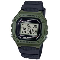 카시오 W-218H-3A 군인시계 스포츠시계