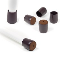 체어서퍼 먼지가 달라붙지 않는 의자발커버 원형 M (허용범위 1.8cm~1.9cm), 8개입 (의자2개용)