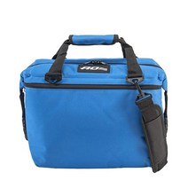 AO Coolers 오리지널 소프트 쿨러 고밀도 절연 기능 차콜 12캔, 12-Can, Royal Blue, Royal Blue