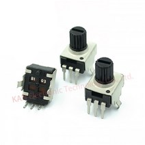 가변 저항10PCS RV09 수직 7.5mm 샤프트 1K 2K 5K 1M 0932 가변 저항 B103 3Pin 씰 로터리 포텐쇼미터, 05 1 천개 옴