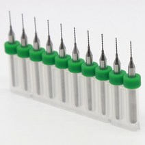 인쇄 회로 기판 0.55mm PCB 드릴 키트 10 피스 목공 금속 CNC 라우터 레이저 커팅 머신 및 밀링, 13 0.25-1.15mm    10PCS