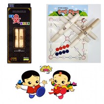 마이1004 MD 6000 윷놀이세트 국내산 KC인증 윷세트 민속놀이, 보급형 윷